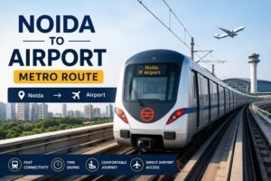 Noida to Airport Metro Route