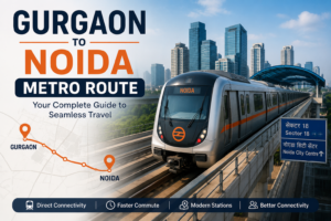 Gurgaon to Noida Metro Route