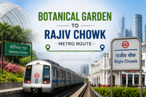 Botanical Garden to Rajiv Chowk Metro Route: Complete Travel Guide